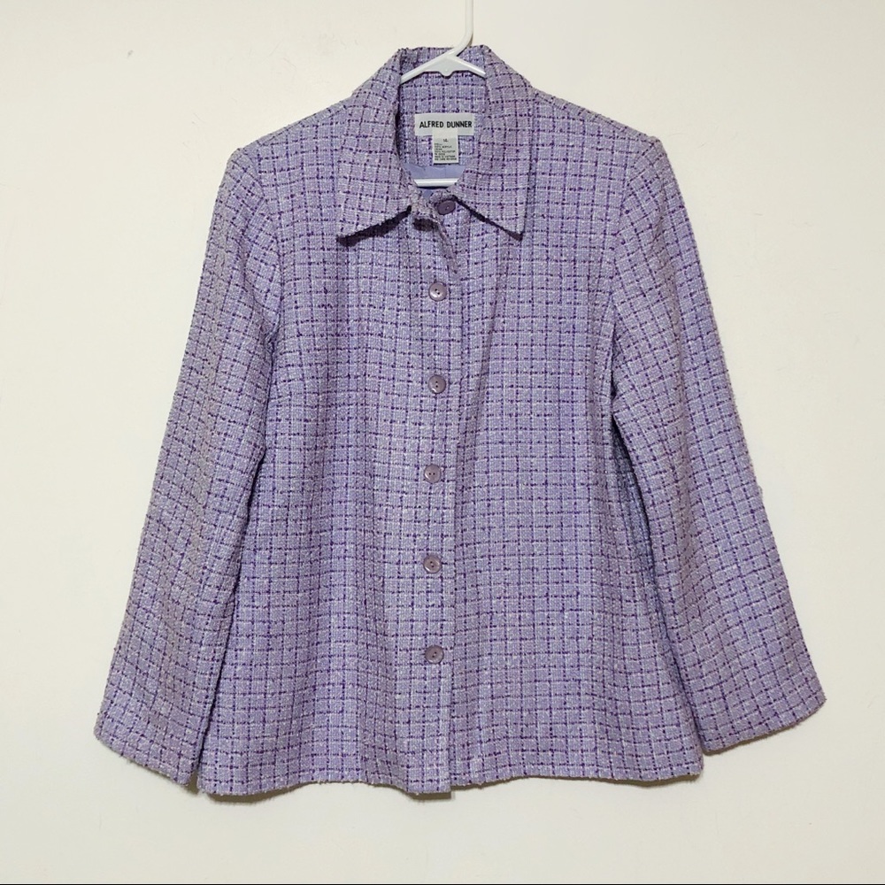 Alfred Dunner Tweed Jacket